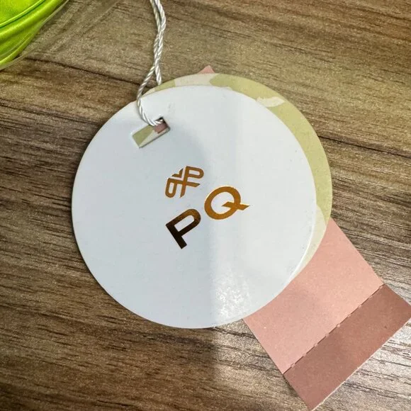 PQ SWIM lime tinsley ring dress size M/L - Picture 13 of 13